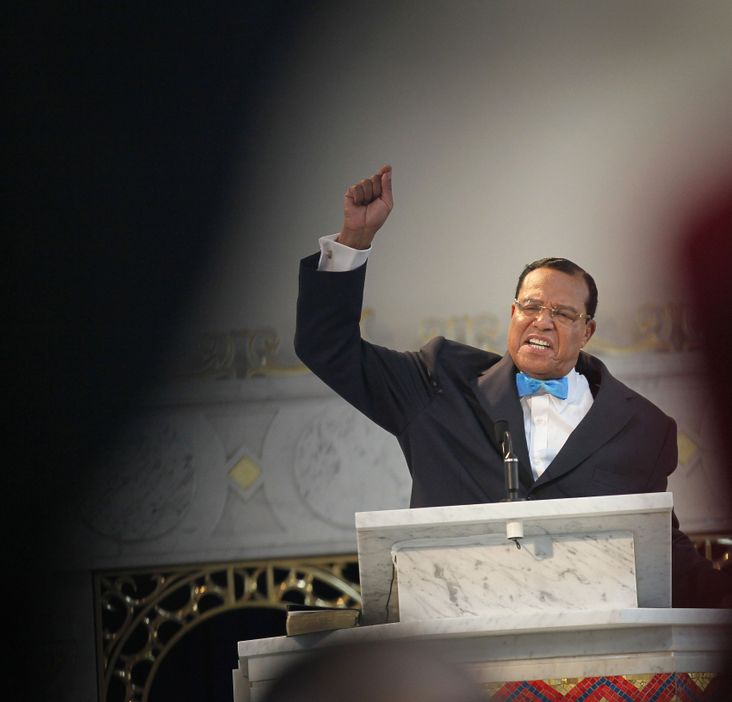 Nation of Islam leader Louis Farrakhan in 2011