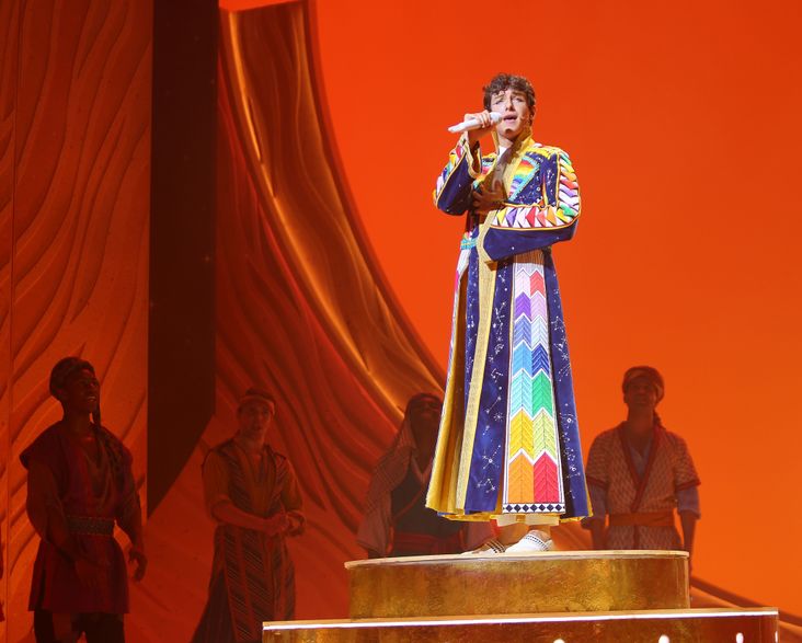 A scene from "Joseph and the Amazing Technicolor Dreamcoat."