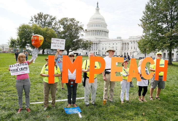 Impeachment rally at the Capitol