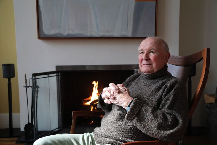 Terrence McNally, playwright of "Lips Together, Teeth Apart."