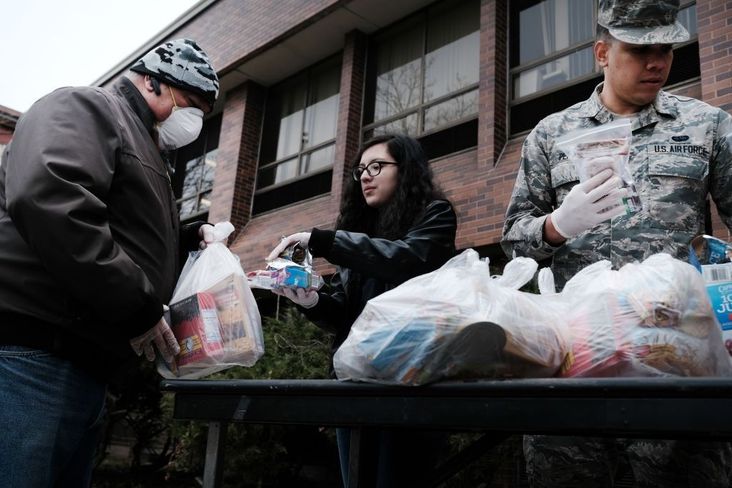 New Rochelle amid coronavirus containment