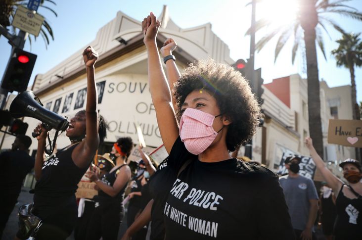 black lives matter los angeles