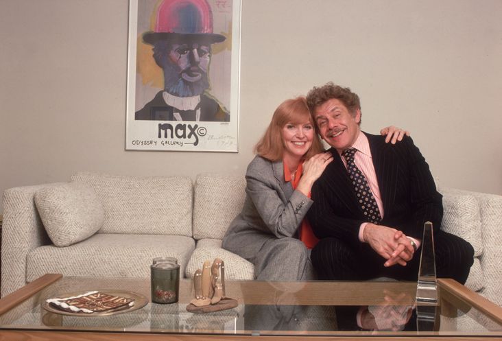 Jerry Stiller with Anne Meara