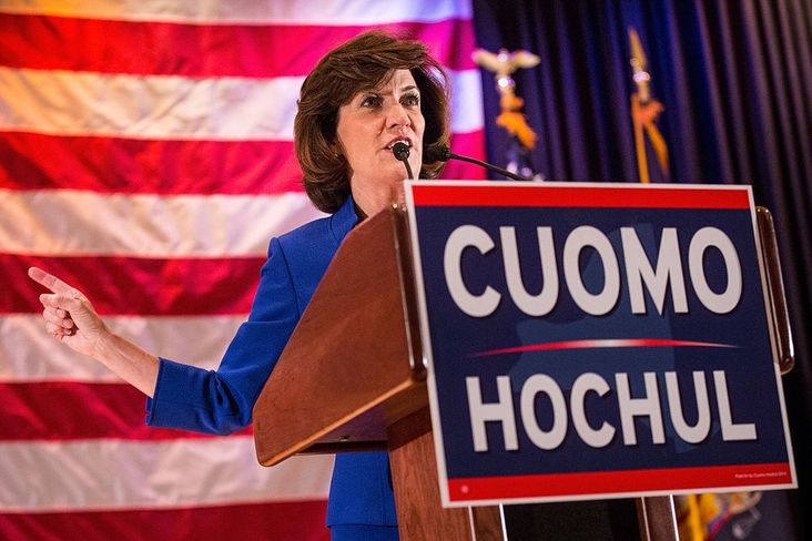 Kathy Hochul will take over as governor for Andrew Cuomo.