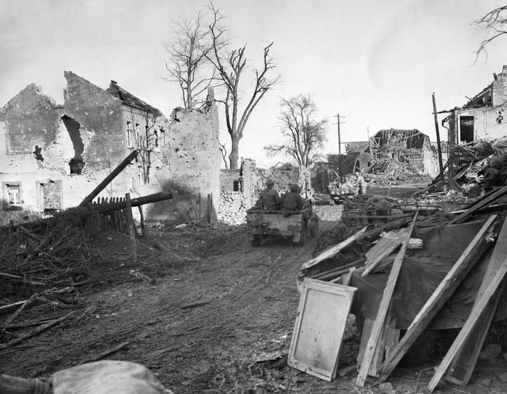 German Ruins, WWII