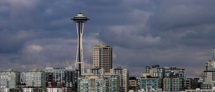 The Seattle skyline