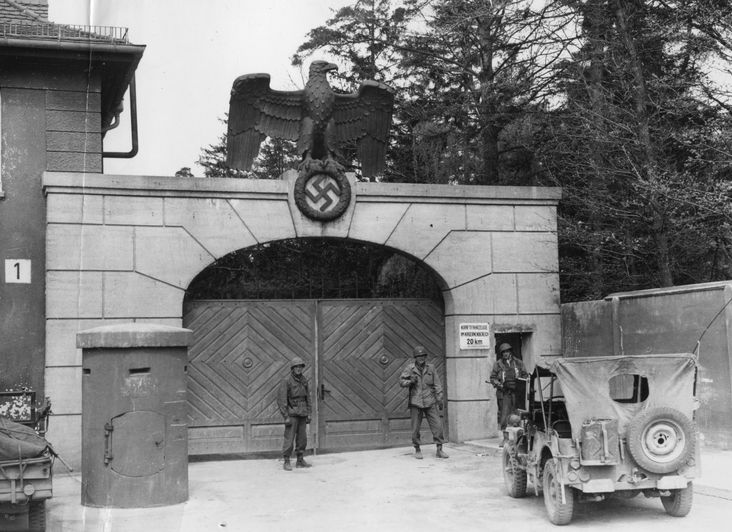 The gate of Dachau
