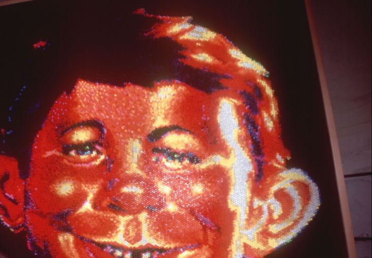 Steve DeFrank's 'Alfred' (his rendition of Mad Magazine's Alfred E Newman)