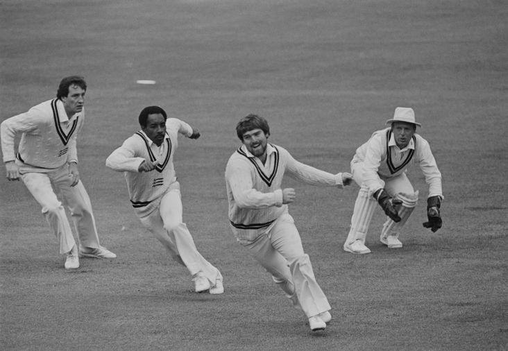British cricketeers