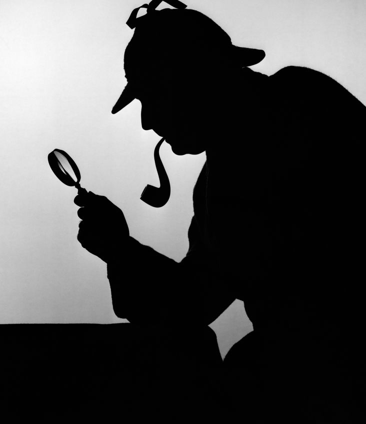 Sherlock Holmes silhouette