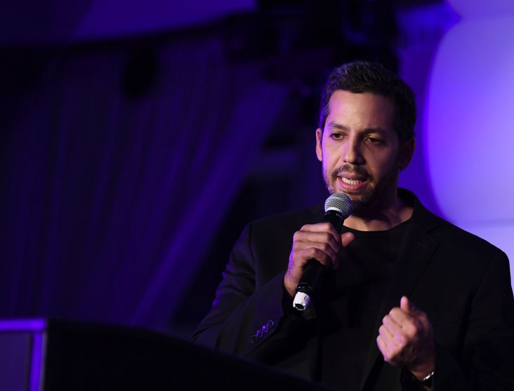 Magician David Blaine.
