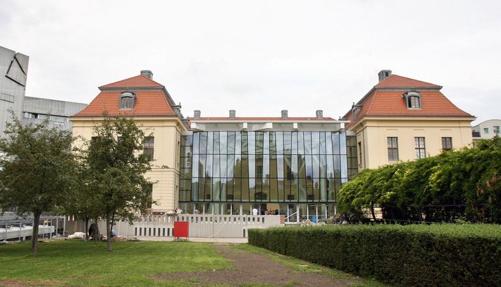 The exterior of Berlin's Jewish Museum.