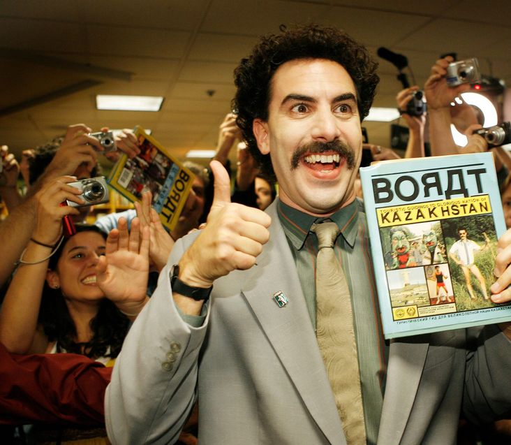 Sacha Baron Cohen as Borat