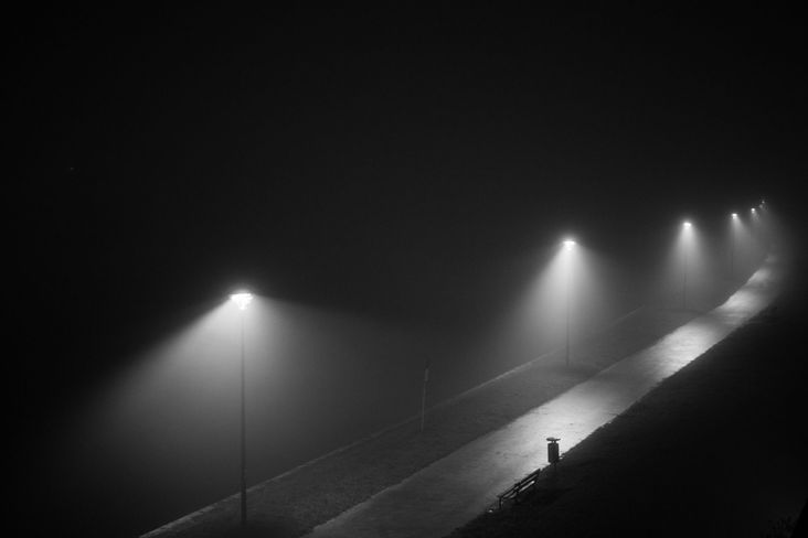Lanterns on the Vistula River