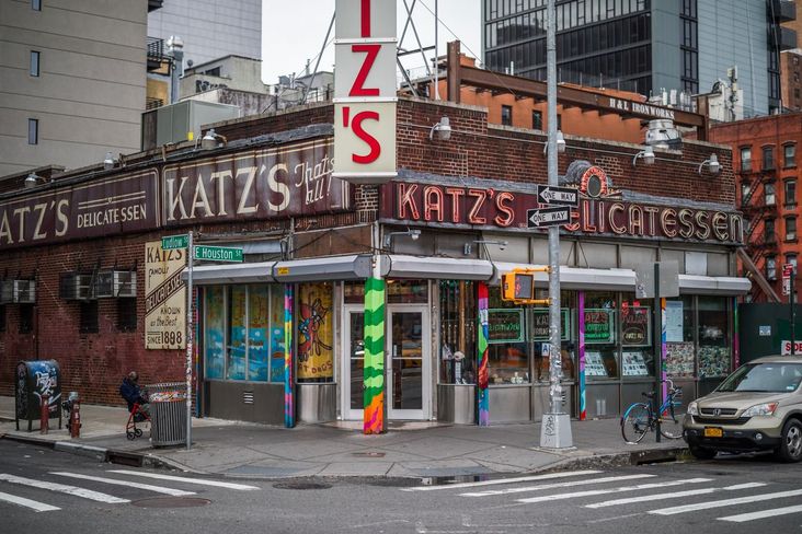 Katz's Delicatessan.