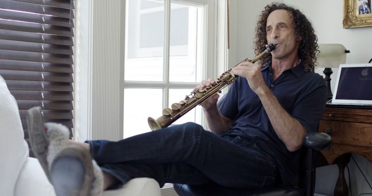 Kenny G in Penny Lane's "Listening to Kenny G" part of HBO's Music Box series of documentaries.