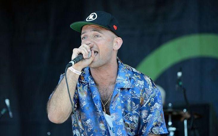 Jewish rapper Kosha Dillz performs onstage at Seaside Park on June 21, 2015 in Ventura, California.