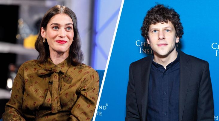 Lizzy Caplan and Jesse Eisenberg, the Jewish stars of "Fleishman Is in Trouble." (Getty Images)