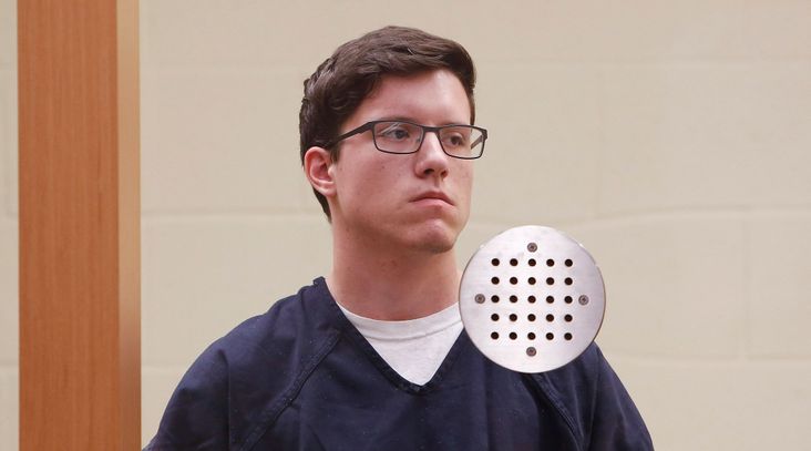 John T. Earnest stands at his arraignment hearing in San Diego County Superior Court in San Diego, Calif., April 30, 2019. (Nelvin C. Cepeda/Pool/Getty Images)