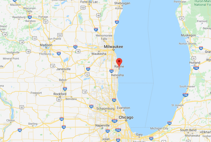 Racine, Wisconsin.