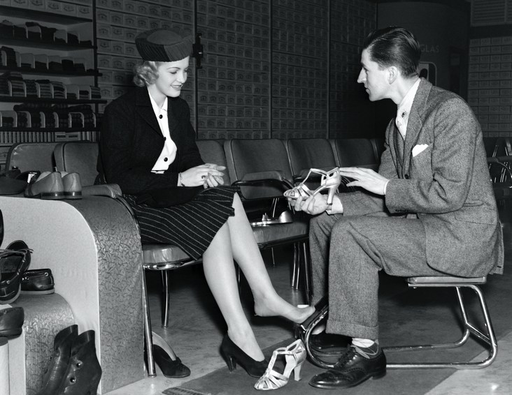 Shoe salesperson