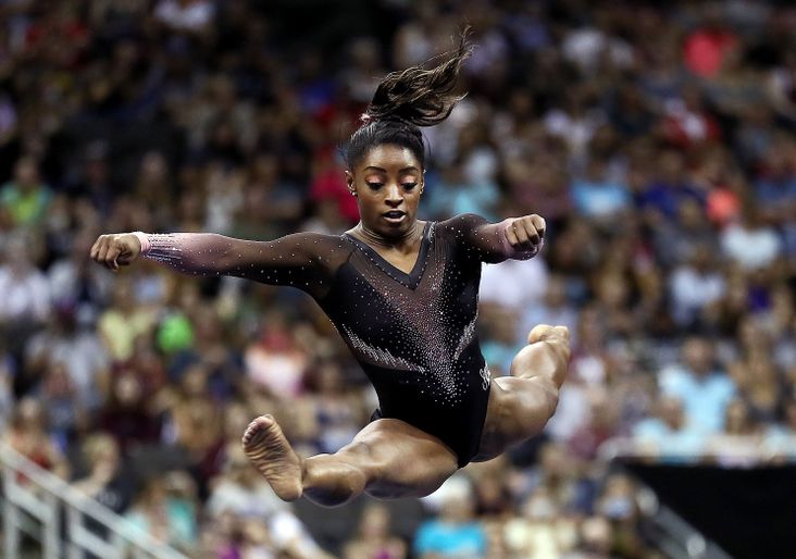 Simone Biles makes history at the U.S. Gymnastics Championships in Kansas City