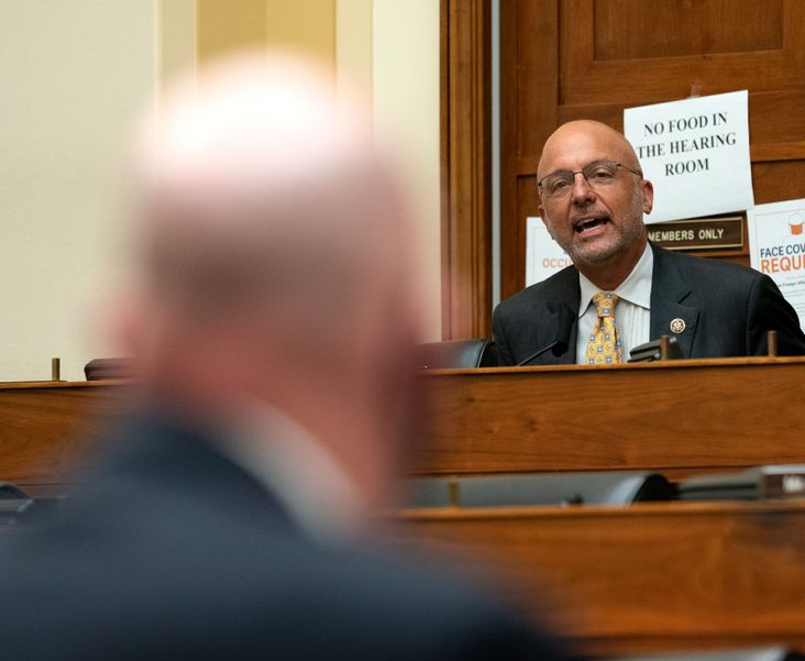 Representative Ted Deutch,(D-FL) speaks during a House Foreign Affairs Committee hearing on September 16, 2020 in Washington, DC.