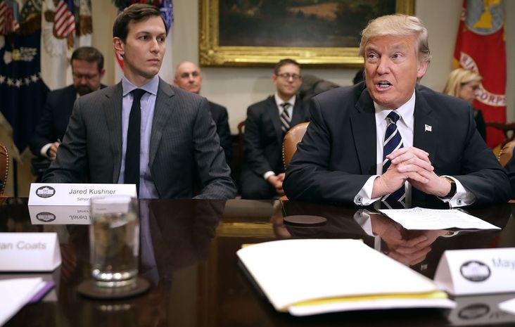 Jared Kushner and Donald Trump