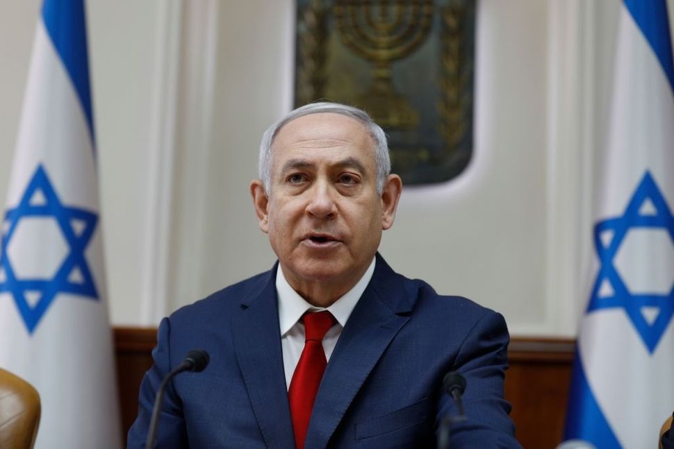 Israeli Prime Minister Benjamin Netanyahu