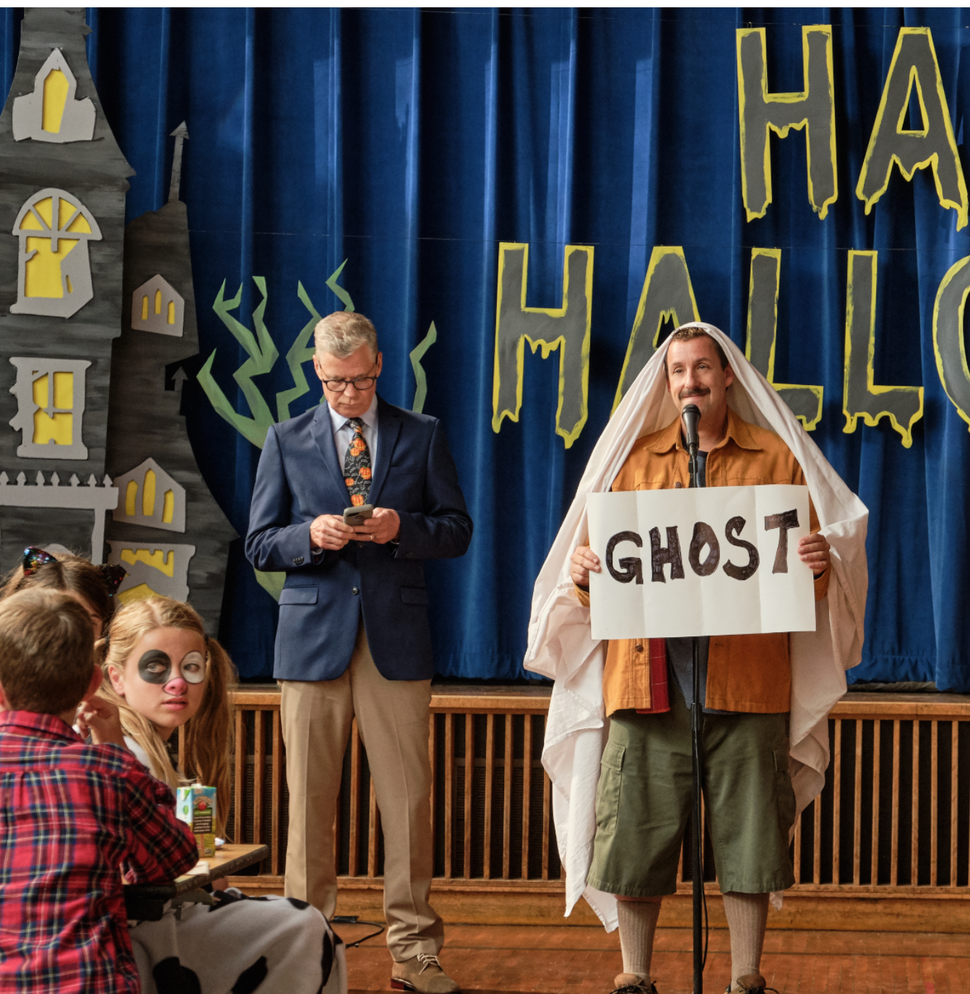 Adam Sandler as Hubie Dubois in "Hubie Halloween."
